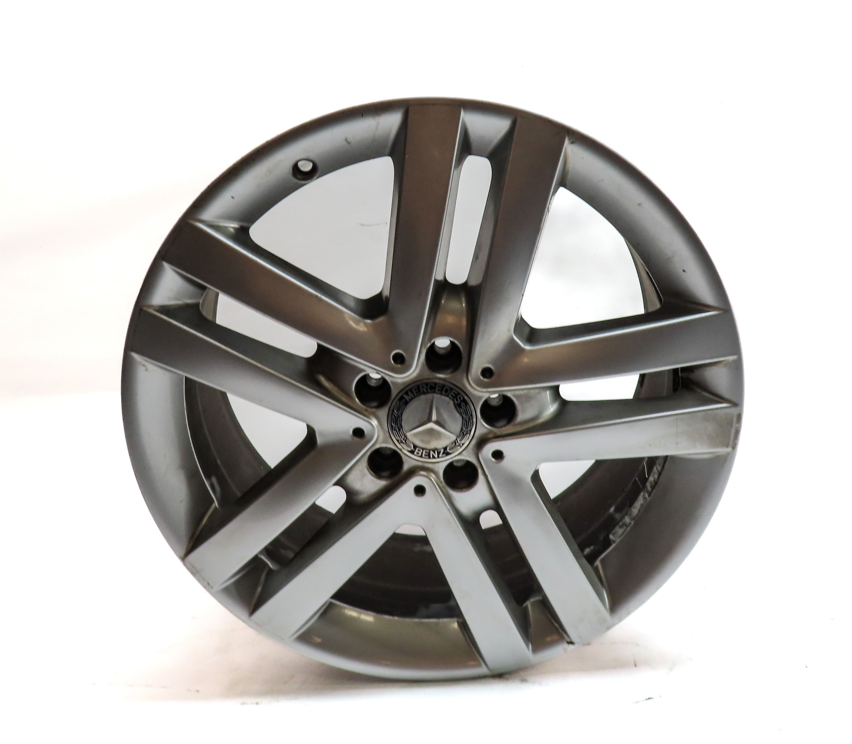 13-16 MERCEDES GL CLASS (X166) 19x8.5 ALUMINUM 5 DOUBLE 10 SPOKE ALLOY WHEEL RIM — exact item pictured